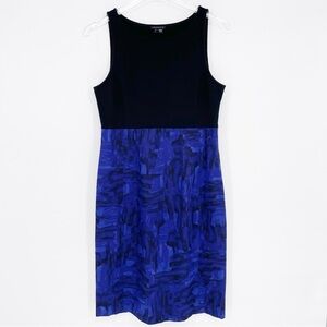 Theory High‎ Waist Pencil Skirt Midi Dress Casual Yeneth Brushstroke Sheath 8